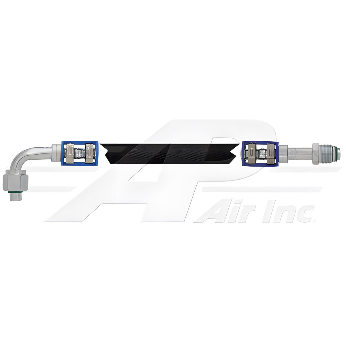 Liquid - Roof Hose - Evaporator End for Case IH & Ford/New Holland