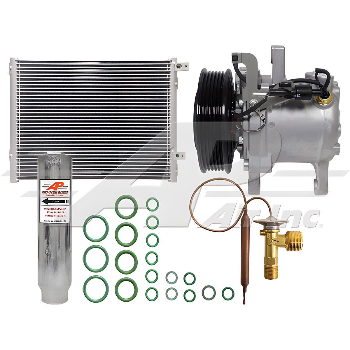 Air Conditioning Kit with Condenser for Kubota M135 - 890-181043