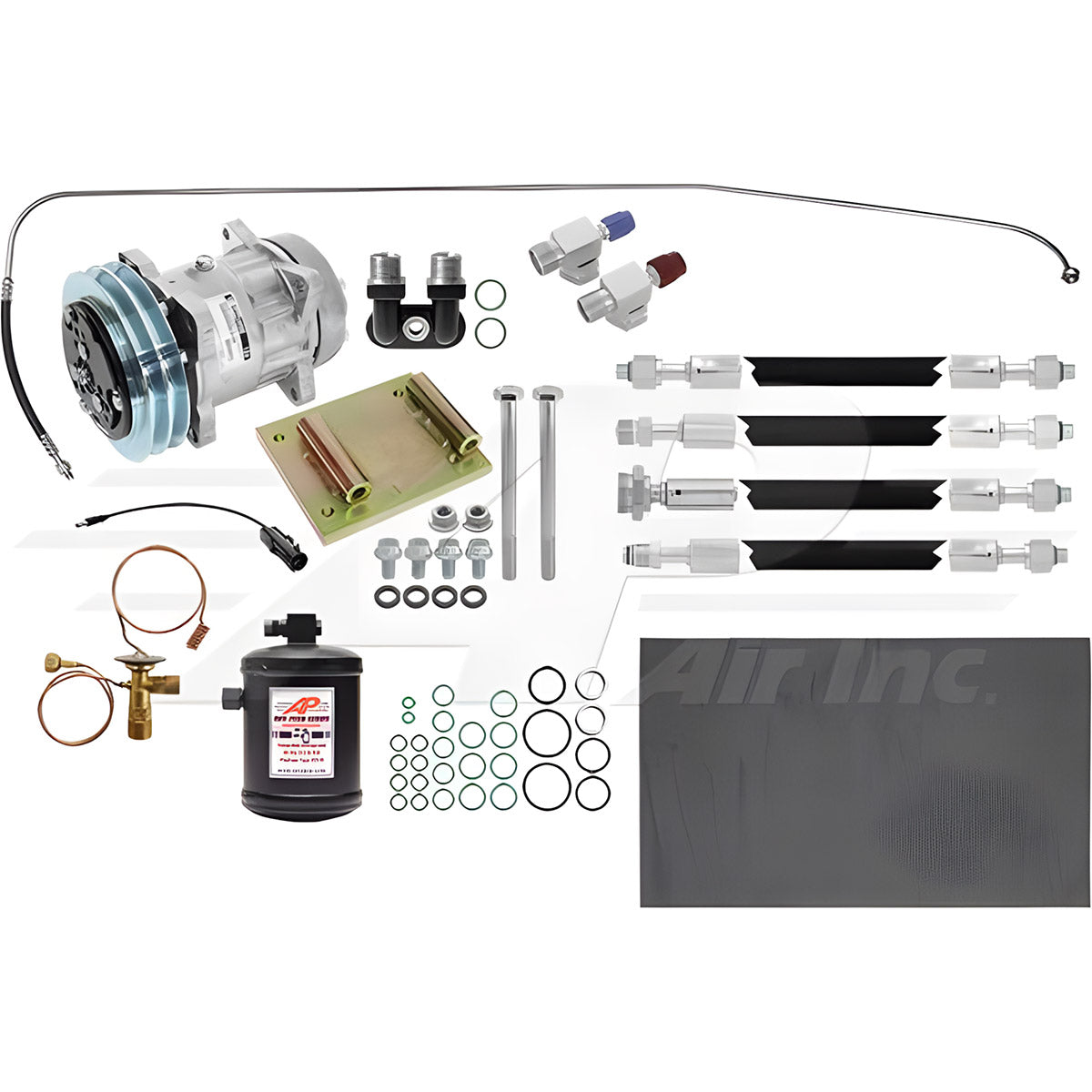 Air Conditioning Conversion Kit for International - York to Sanden, 990-3577