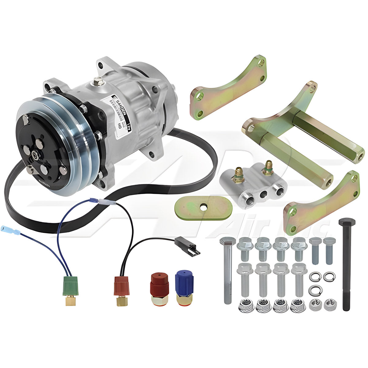 A6 to Sanden Conversion Kit for John Deere & Agco/Allis