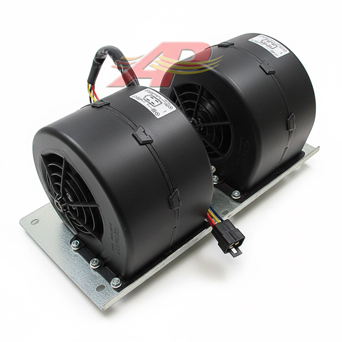 Blower Motor Assembly for Case 47631357 - High Output, with Resistor, 24-Volt