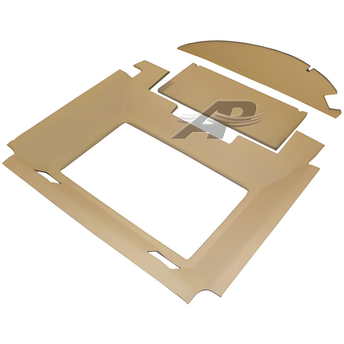 OEM Style Headliner - Sailcloth Tan for John Deere RE10595