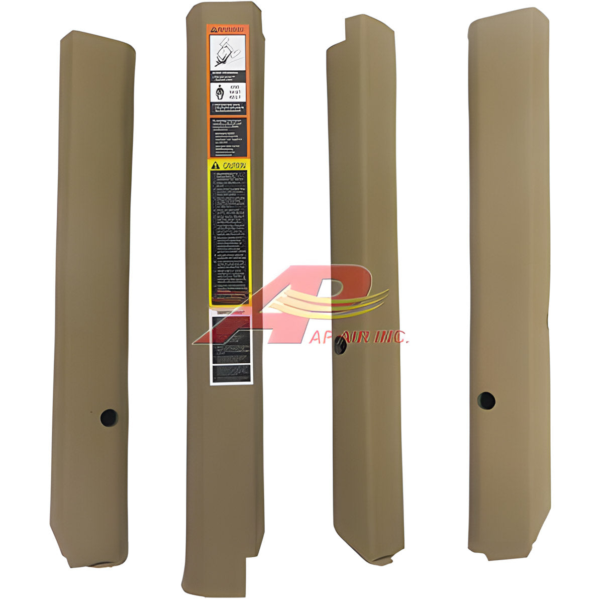Qwik Fit Cab Post Kit - Sailcloth Tan for John Deere L64799