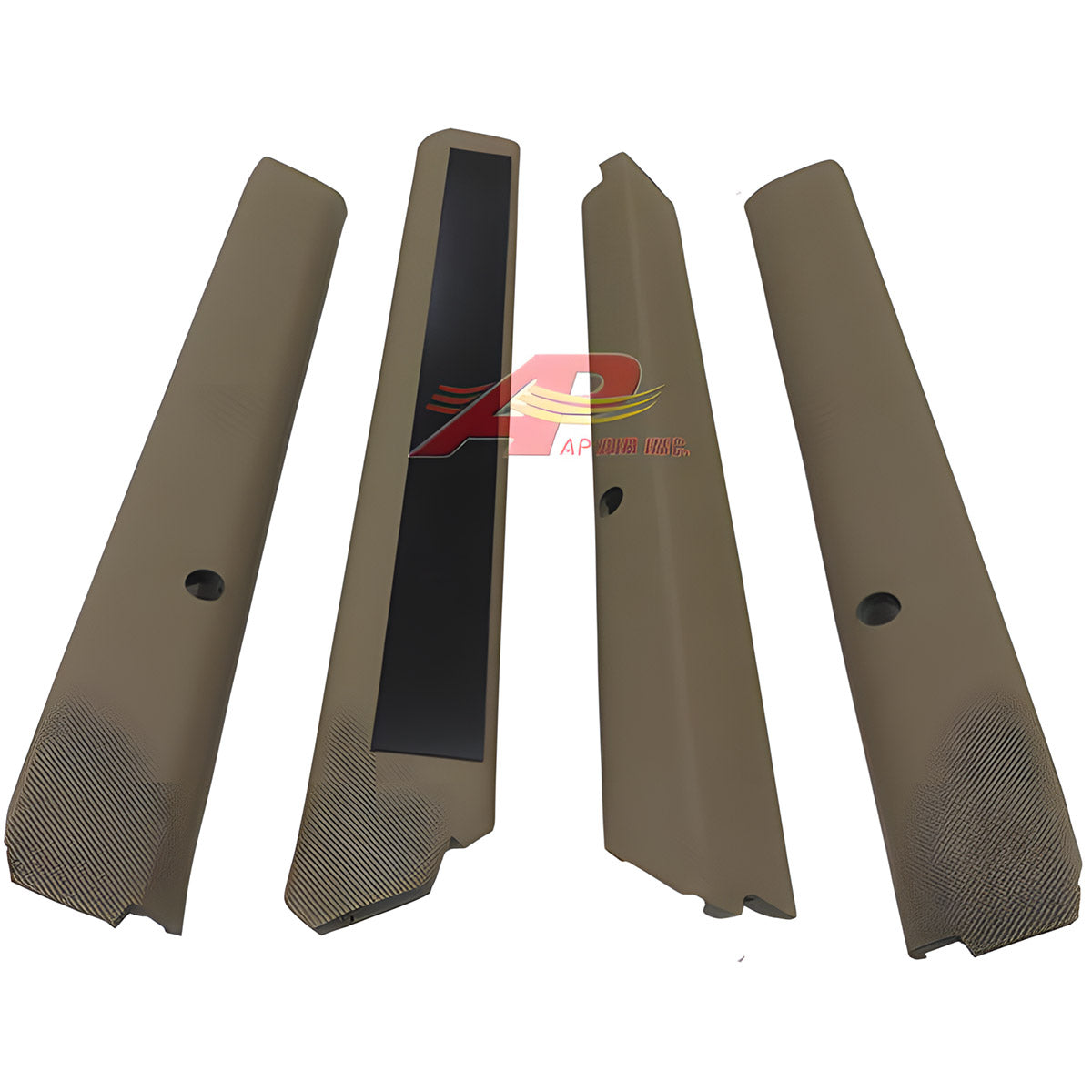 Qwik Fit Cab Post Kit - Sailcloth Tan for John Deere RE155149