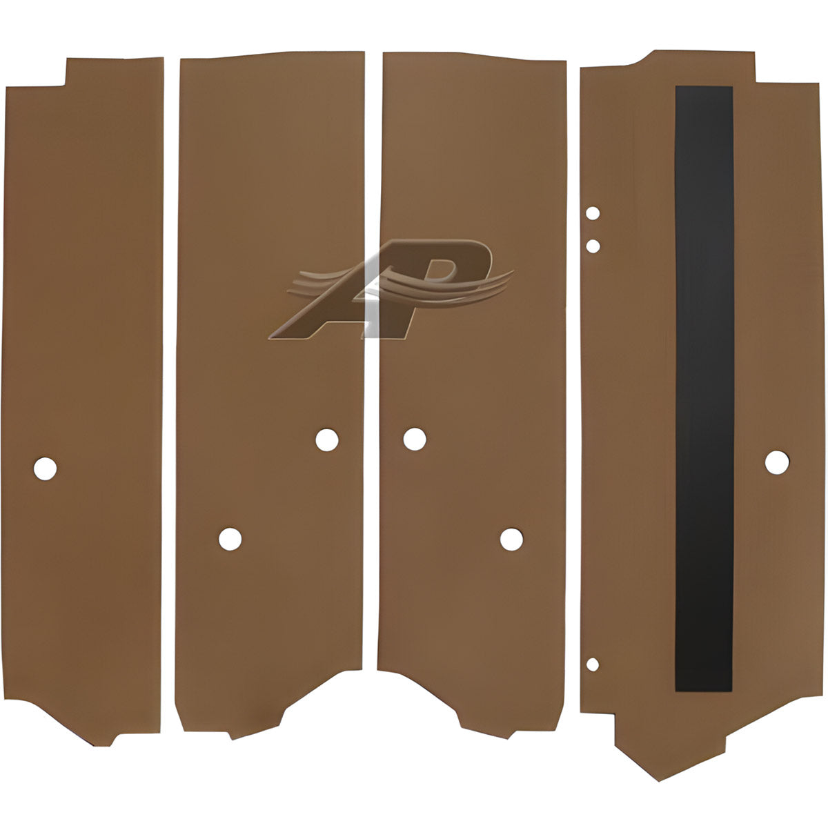 OEM Style Cab Post Kit - Sailcloth Tan for John Deere RE155149