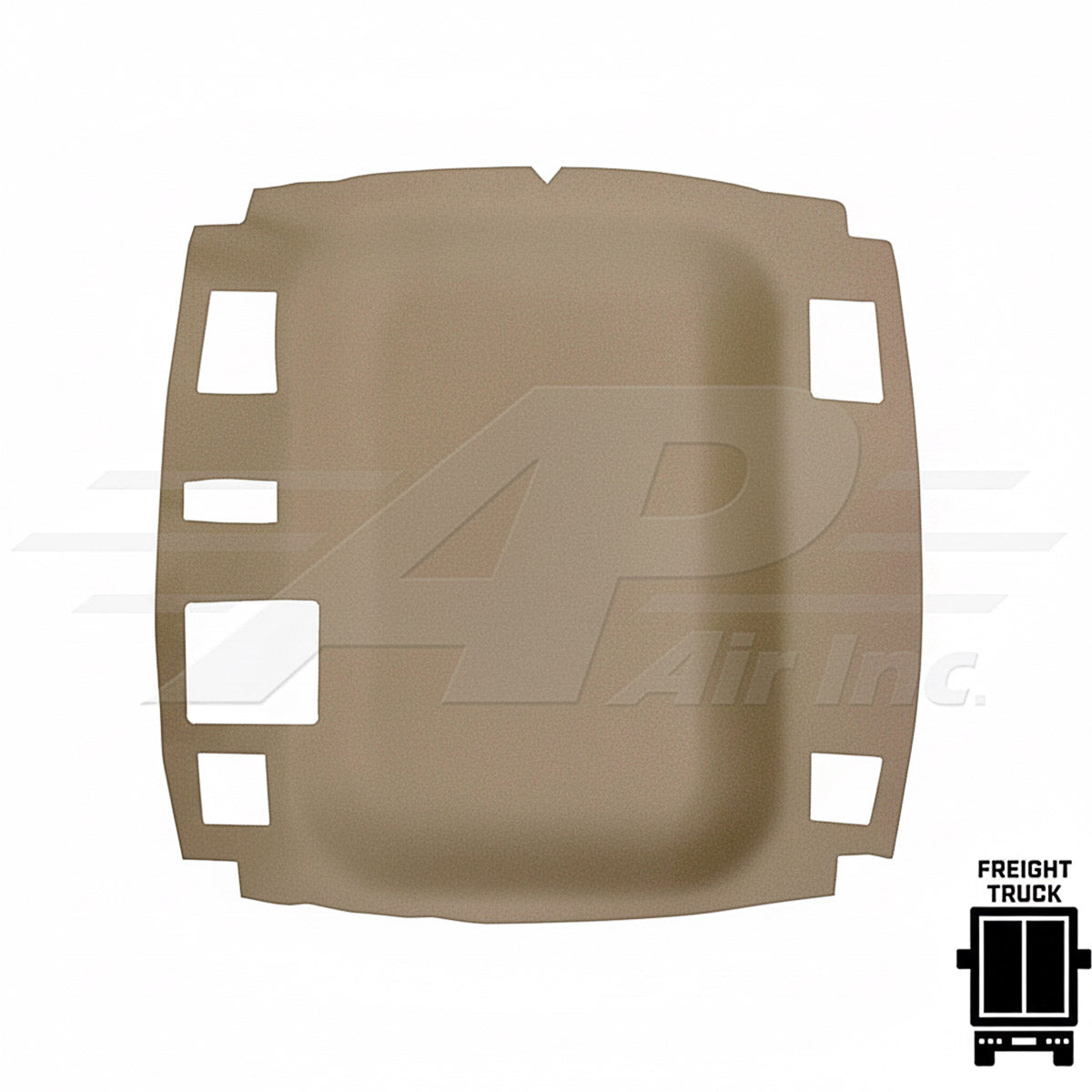 Cab Headliner for John Deere RE183605 - Cloth, Camel Hair Tan