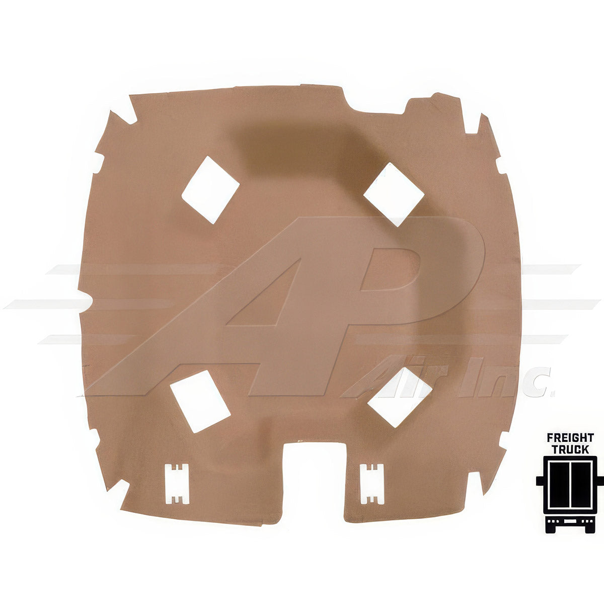Vinyl Headliner - Sailcloth Tan for John Deere R193111