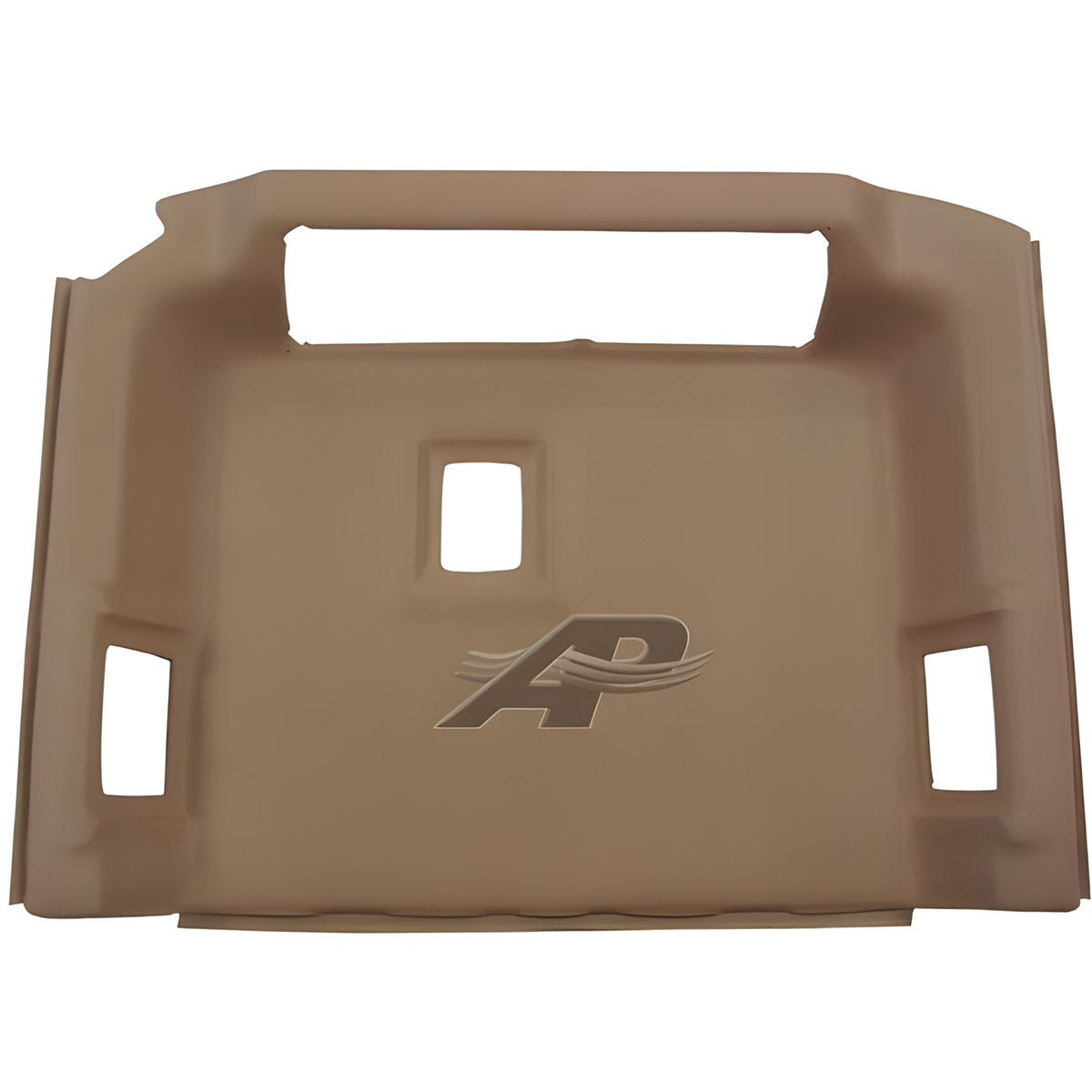 Main Cloth Headliner With Offset Dome Light With Monitor Notch - Camel Hair Tan for John Deere