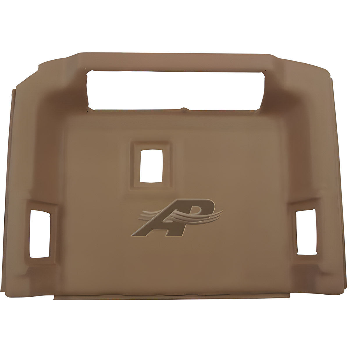 Main Vinyl Headliner With Offset Dome Light Without Monitor Notch - Sailcloth Tan for John Deere