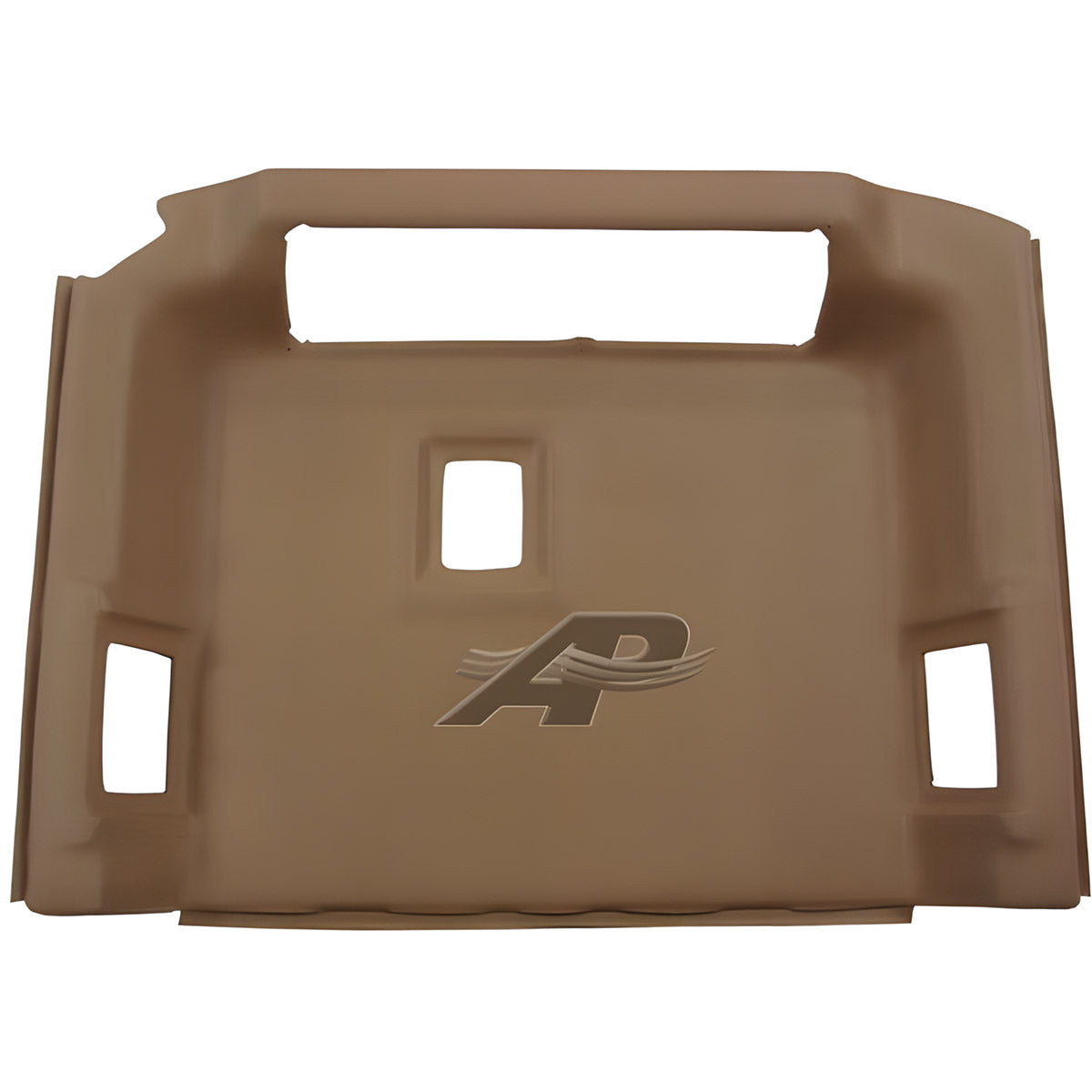 Main Vinyl Headliner With Offset Dome Light With Monitor Notch - Sailcloth Tan for John Deere