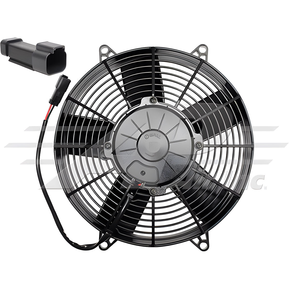 Heavy-DutyCondenser Fan Assembly With Guard Protection And Oe Cat Connector for Caterpillar