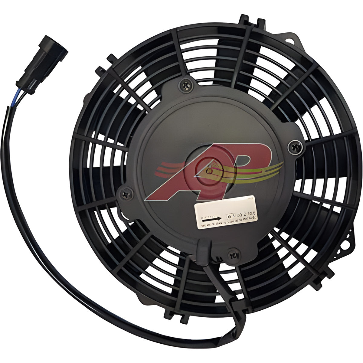 7.5" Condenser Fan Assembly, Puller, Straight Blade for Fendt & JCB