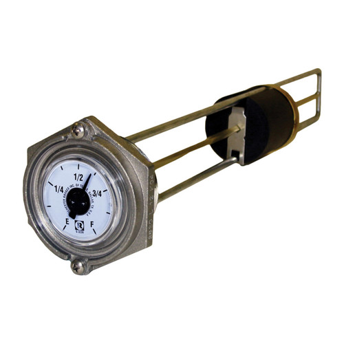 Rochester Gauges 8680 Series 1 1/2 in. Top Mounting Magnetic Liquid Level Generator Tank Gauges
