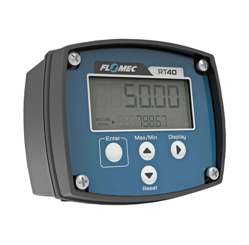 GPI RT40 Flow Rate Totalizer - Field Mount, Aluminum Housing