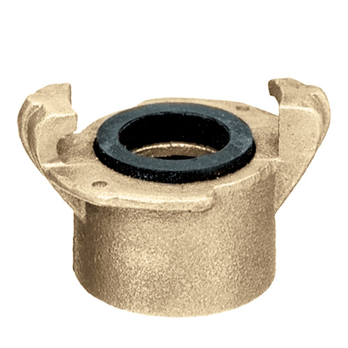Kuriyama SB-BR3 1 1/4 in. Brass Sand Blast Female Threaded Coupling (NPT Threads)