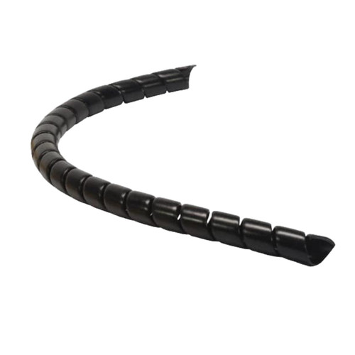 Atlantex Manufacturing SGW64-30 4 in. Black Spiral Guard Wrap - 50 ft.