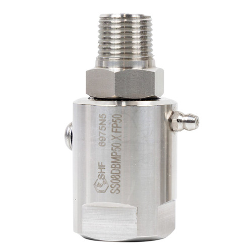 SHF SHFSS12DBMP75XFP75 3/4 in. Male/Female 304 Stainless Steel Straight Pipe Live Swivel