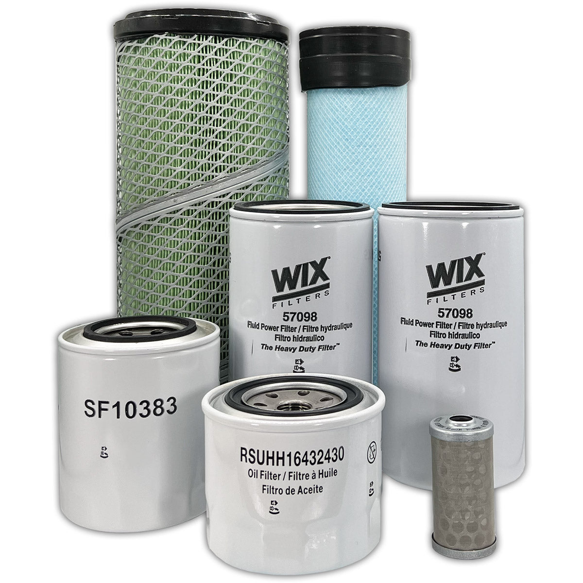 HERO Maintenance Filter Kit for Kubota M5660SUHD Tractor
