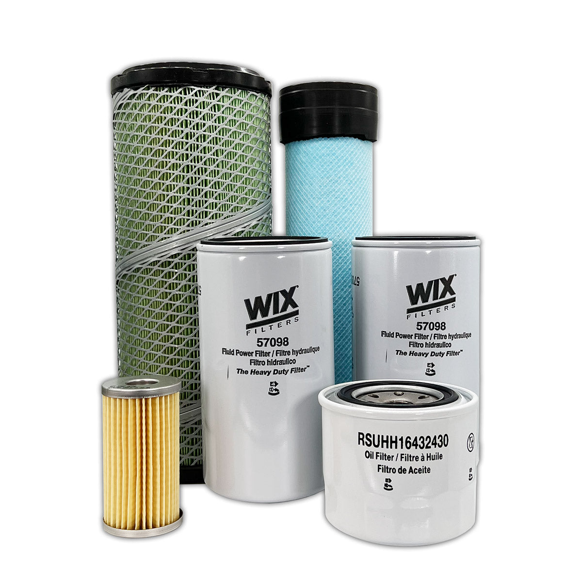 HERO Maintenance Filter Kit for Kubota M4800 Tractor