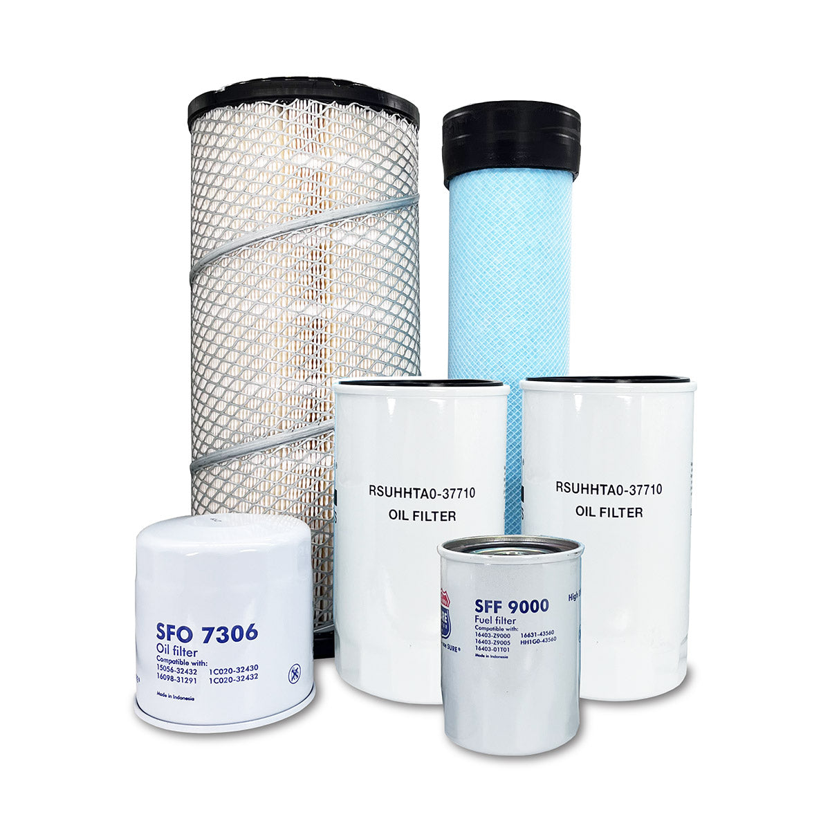 HERO Maintenance Filter Kit for Kubota M5-111 Tractor