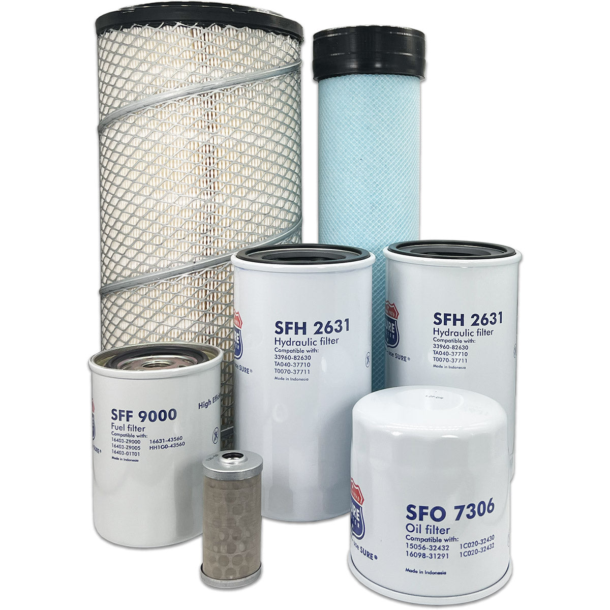 HERO Maintenance Filter Kit for Kubota M8200 Tractor