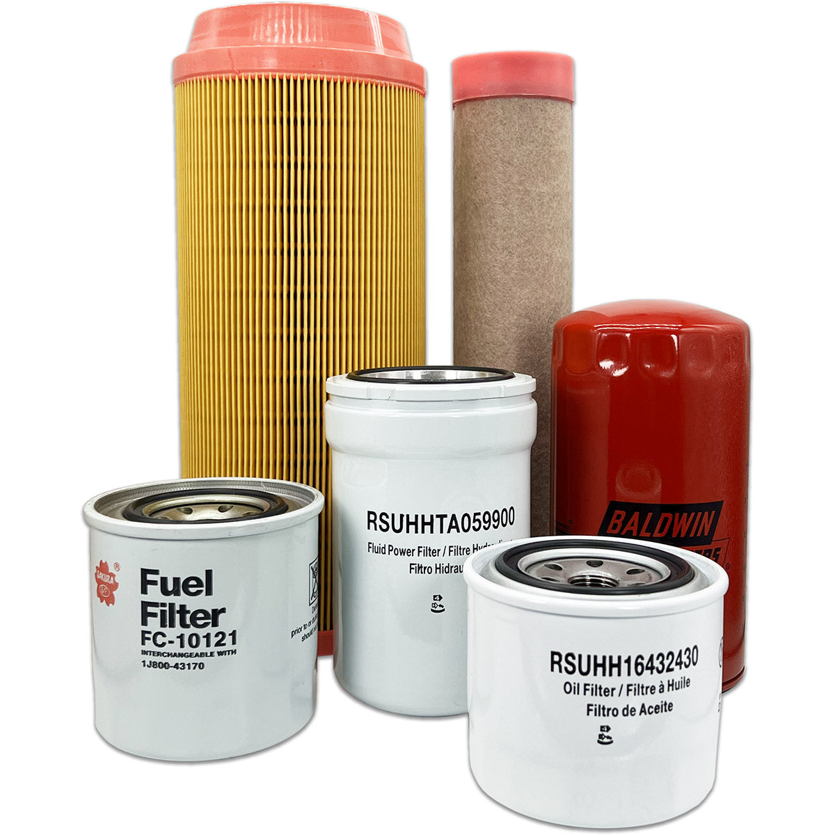 HERO Maintenance Filter Kit for Kubota L4760HSTC Tractor