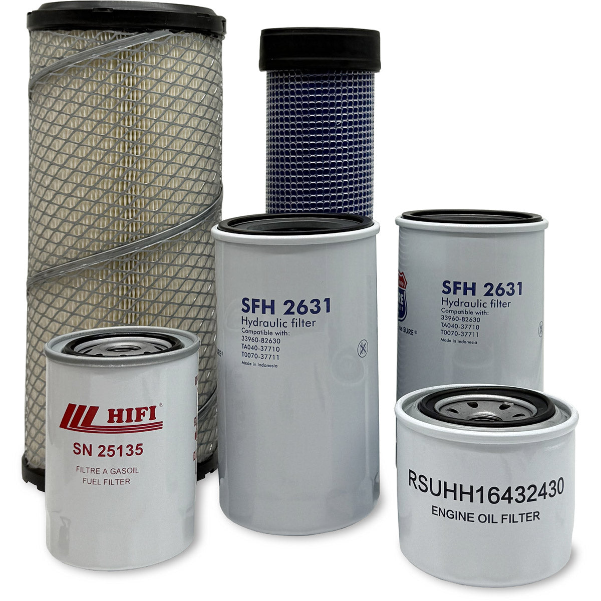 HERO Maintenance Filter Kit for Kubota M5140HDC Tractor