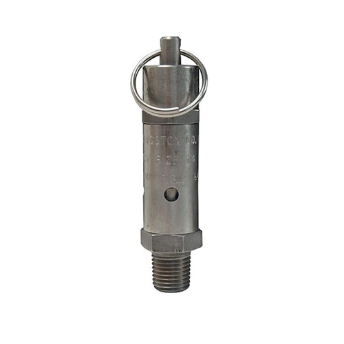Dixon SV30SS 1/4 in. Stainless Steel Standard Safety Pop-Off Valve 30 PSI