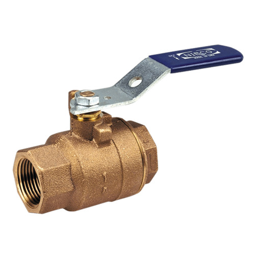 NIBCO Two-Piece 2 1/2 in. Bronze Ball Valve - Full Port