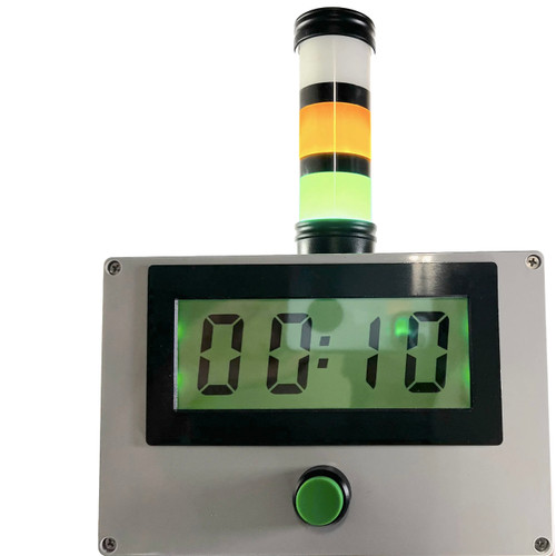 Gizmo Engineering T7-S3 Jumbo Display Timer - 3-Color Stack Light