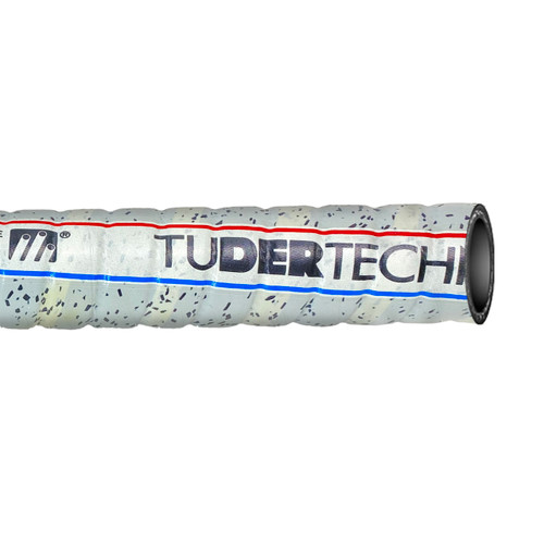 Tudertechnica Glidetech Biotech 2 in. PTFE Chemical Suction & Delivery Hose - 150 PSI - Hose Only