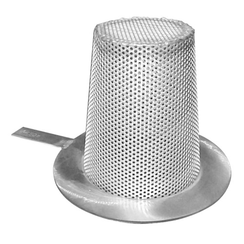 Titan Flow Control PS66CS20300 3 in. Perforated Temporary Basket Strainer w/ Mesh, Carbon Steel - 600#