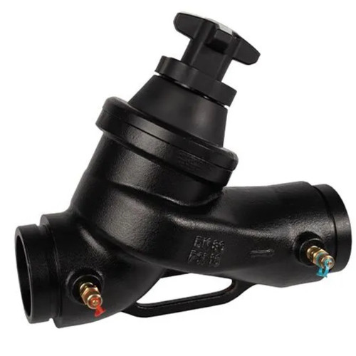 Jomar Valve TG-GGG 2 1/2 in. Ductile Iron Grooved End Multi-Turn Manual Balancing Valve - 235 WOG