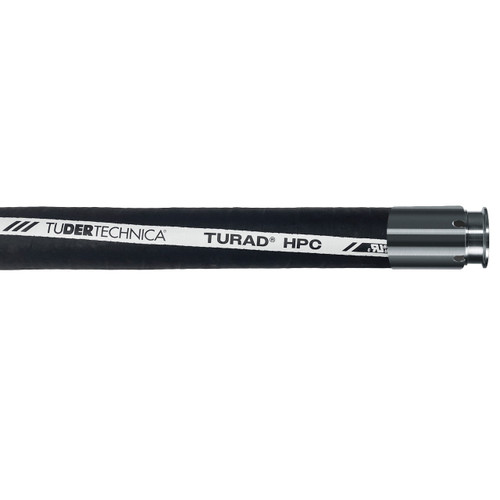 TuderTechnica Turad HPC 1 1/2 in. Data Center Cooling Hose Assemblies w/ Stainless Steel Tri-Clamp Ends, 150 PSI