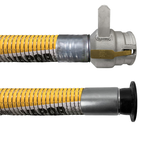 Willcox Composite 4 in. Vapor Recovery Hose Assemblies w/ CPP with Handle x TTMA Ends
