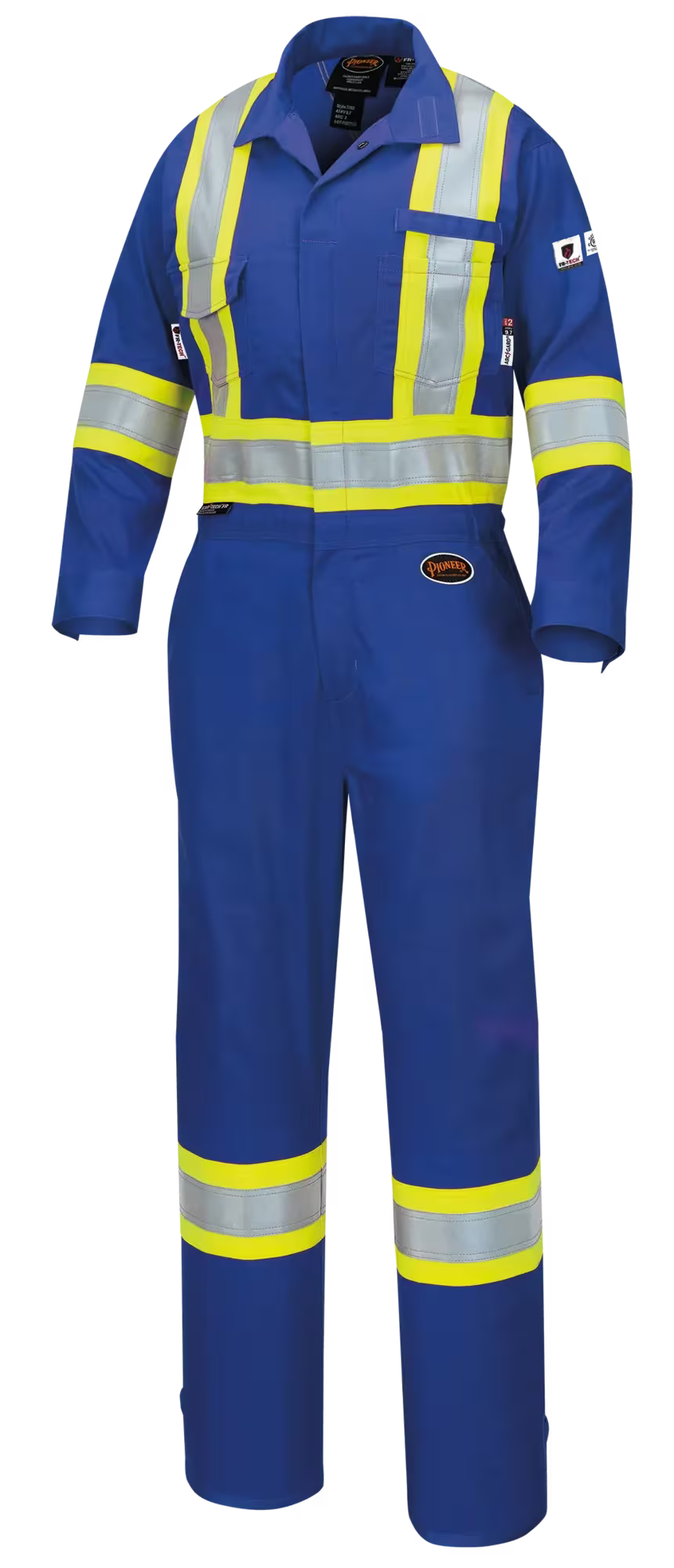 Pioneer Women's FR-Tech Hi-Vis 88/12 7 oz FR/ARC–Rated Safety Coveralls – Hi-Vis Orange