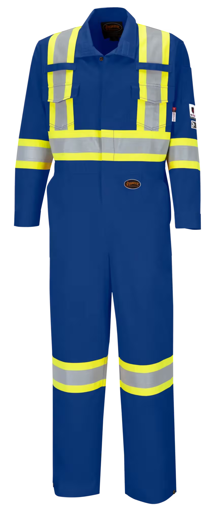 Pioneer FR-Tech Hi-Vis 88/12 7 oz FR/ARC–Rated Safety Coveralls