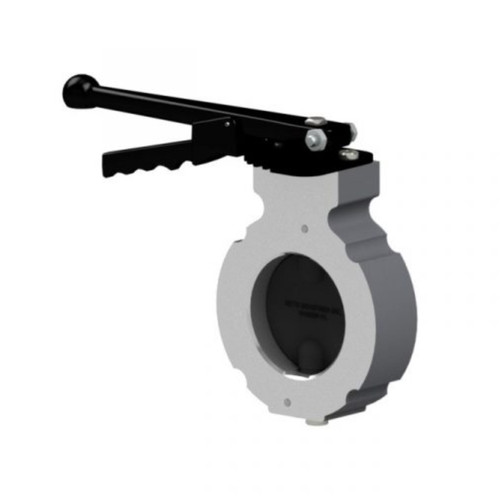 Betts WD Series 3 in. Aluminum Manually Operated ASA/ANSI Metering/Locking Wet-R-Dri Butterfly Valve - Black Nitrile Seal
