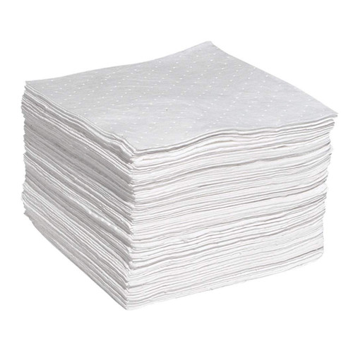 SpillTech WPB100M Defender 15 in. x 19 in. Oil Only Pads, 100 Qty