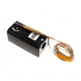 Johnson Controls A19AAD-12 Remote Bulb Temperature Control Switch -30/50°F 7' Capillary 2.5' Differential Open-Low