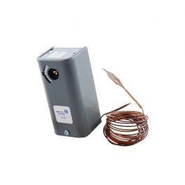 Johnson Controls A19AAF-12 SPDT Remote Bulb Temperature Control 3.5 Fixed Differential 25°F-225°F 10' Capillary