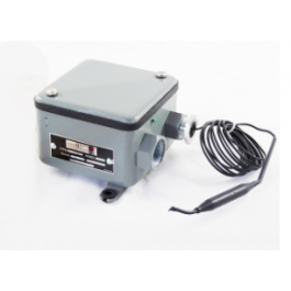 Johnson Controls A28MA-1 2-SPDT Temperature Control W/6" Capillary Rain-Proof Neon-Bulb 40°F/120°F