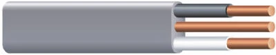 138-1602br 50 Ft. 12/2 Underground Feeder Cable With Ground