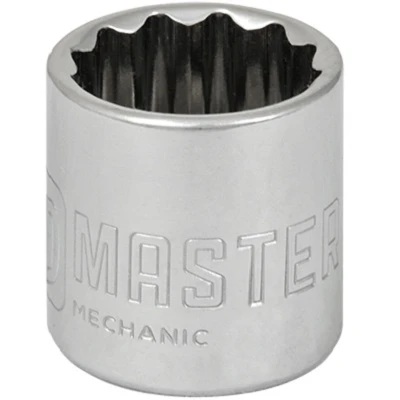 Metric Socket, 12-Point, 3/8 In. Drive, 20mm