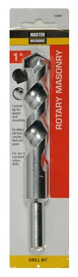 Masonry Drill Bit, Extra Length, 1 x 6 In.