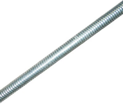 Threaded Rod, Zinc Plated Steel, 11 TPI, 5/8 x 36 In.