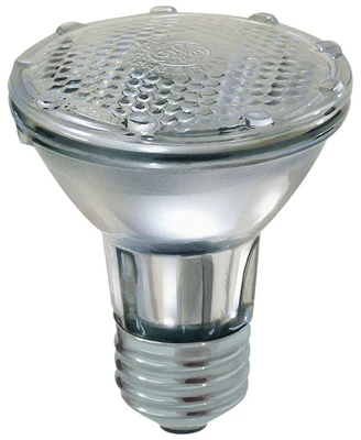 Flood Light Bulb, Halogen, Indoor, Par 20, 38-Watts