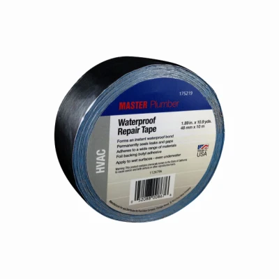 Waterproofing Repair Tape, Silver, 1.89-In.x 10.9-Yd. Roll