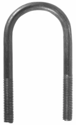 Trailer Axles U-Bolt Kit, Round, 3-In.