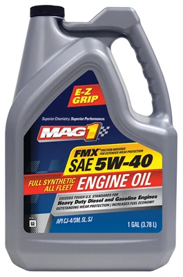 Full Synthetic Diesel Oil, 5W-40, 1-Gallon